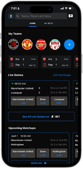 Home Feed Mockup